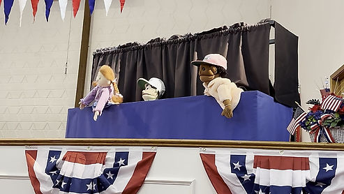 Final Puppet Show for Camp Gottagetintotheword